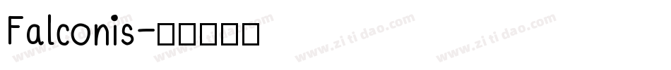 Falconis字体转换