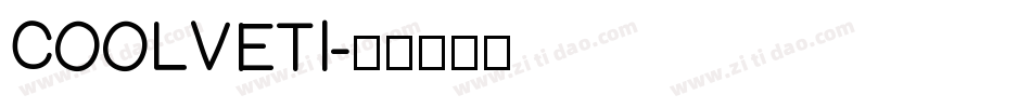 COOLVETI字体转换