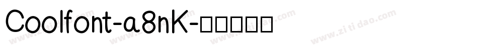 Coolfont-a8nK字体转换