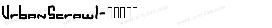 UrbanScrawl字体转换