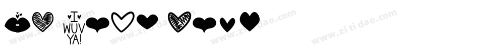 Mf-Love-Song字体转换