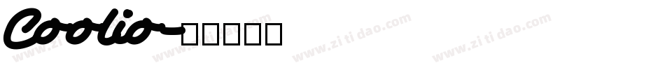 Coolio字体转换