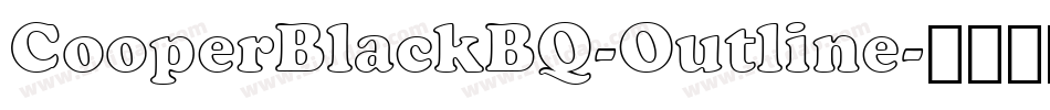 CooperBlackBQ-Outline字体转换