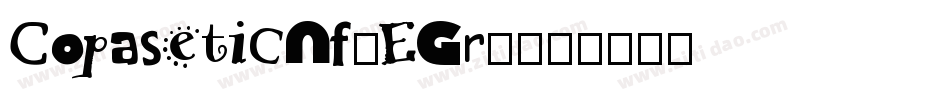 CopaseticNf-EGr9字体转换