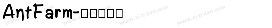 AntFarm字体转换