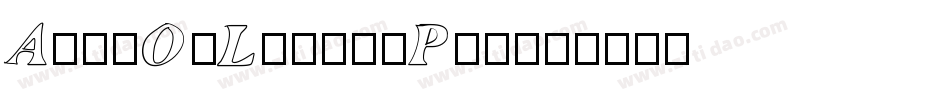 AlotOfLove-vPw9字体转换