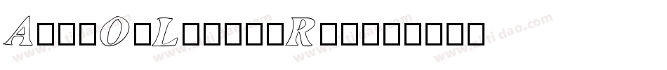 AlotOfLove-7Ra4字体转换