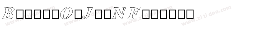 BundleOfJoyNF字体转换