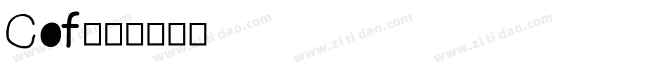 Cof字体转换 Cof字体转换