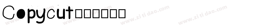 Copycut字体转换