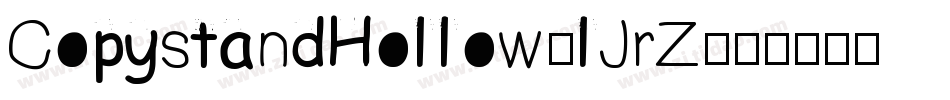 CopystandHollow-lJrZ字体转换