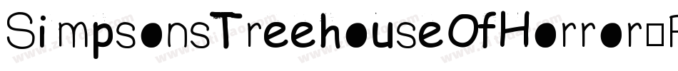 SimpsonsTreehouseOfHorror-R3qE字体转换 SimpsonsTreehouseOfHorror-R3qE字体转换