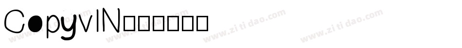 CopyvlN字体转换