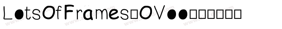 LotsOfFrames-OVoo字体转换