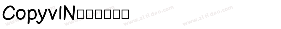 CopyvlN字体转换
