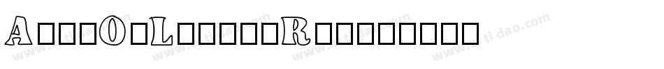 AlotOfLove-7Ra4字体转换