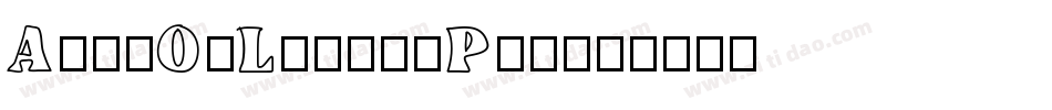 AlotOfLove-vPw9字体转换