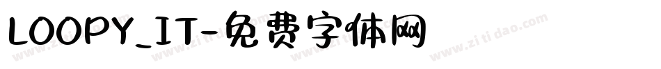 LOOPY_IT字体转换