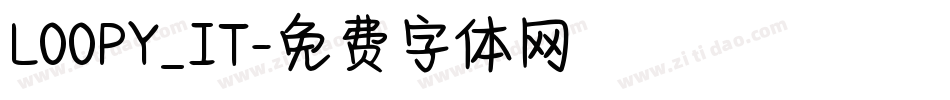 LOOPY_IT字体转换