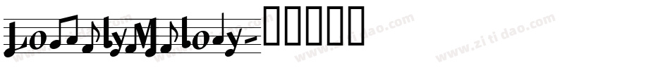 LovelyMelody字体转换