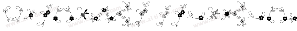 Mortised-Ornaments-Free-Two字体转换