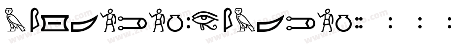 Meroitic-Demotic字体转换