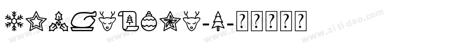 Christmas-1字体转换