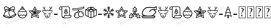 Xmas-tfb-Christmas-1字体转换