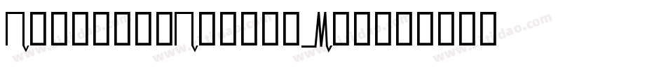 AmericanAnalogSet字体转换