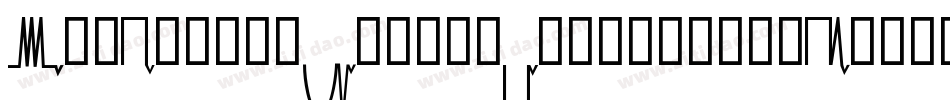 Y2kAnalogLegacyItalic-gw1E字体转换