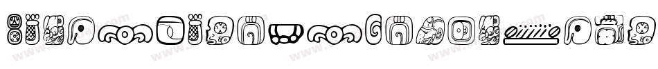 MesoamericaDingsFour-pMY1字体转换