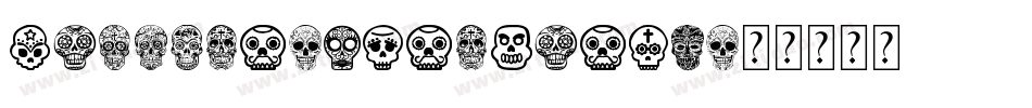 Mexican-Ornaments字体转换