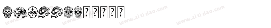 SkullZ字体转换