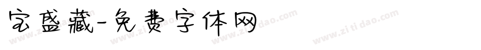 宝盛藏字体转换
