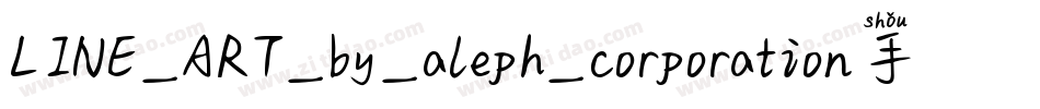 LINE_ART_by_aleph_corporation手机版字体转换