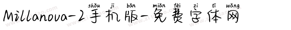 Millanova-2手机版字体转换