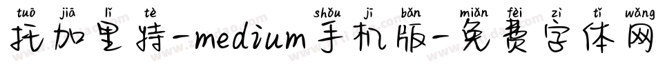 托加里特-medium手机版字体转换