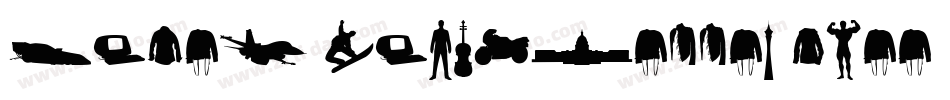 Mixed-Silhouettes-Free-vol-2字体转换