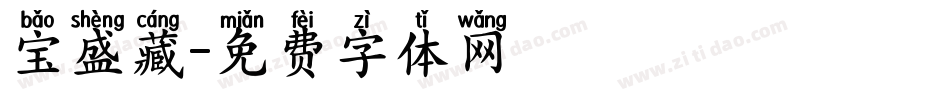 宝盛藏字体转换
