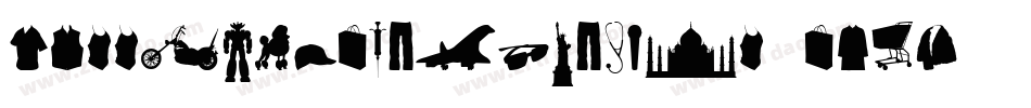 FreeSansBoldOblique-BYJ3字体转换
