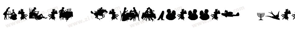 Mixed-Silhouettes-Free-vol-2字体转换