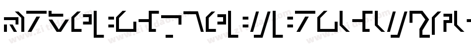ModernCybertronicItalic-op7a字体转换