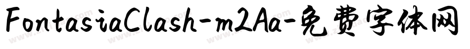 FontasiaClash-m2Aa字体转换