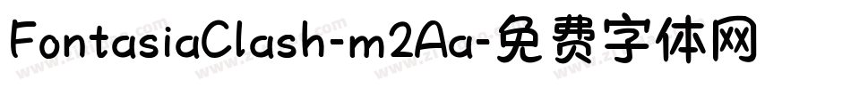 FontasiaClash-m2Aa字体转换