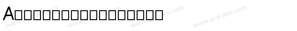 Aparta-x82q字体转换