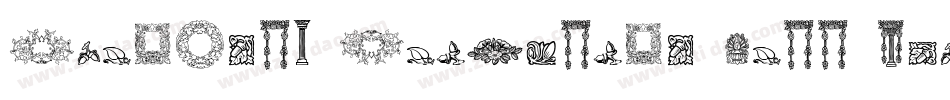 Mortised-Ornaments-Free-Two字体转换