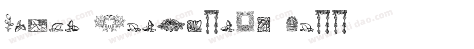 Rough-Ornaments-Free字体转换