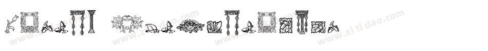 Stoned-OrnamentsTwo字体转换