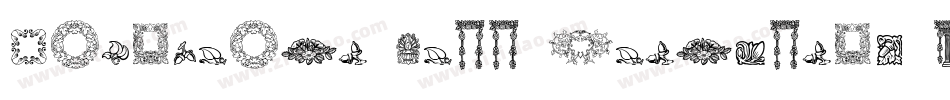 Victorian-Free-Ornaments-Two字体转换
