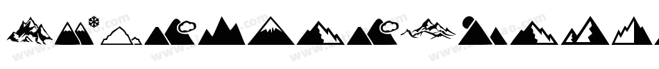 MountainBridge字体转换